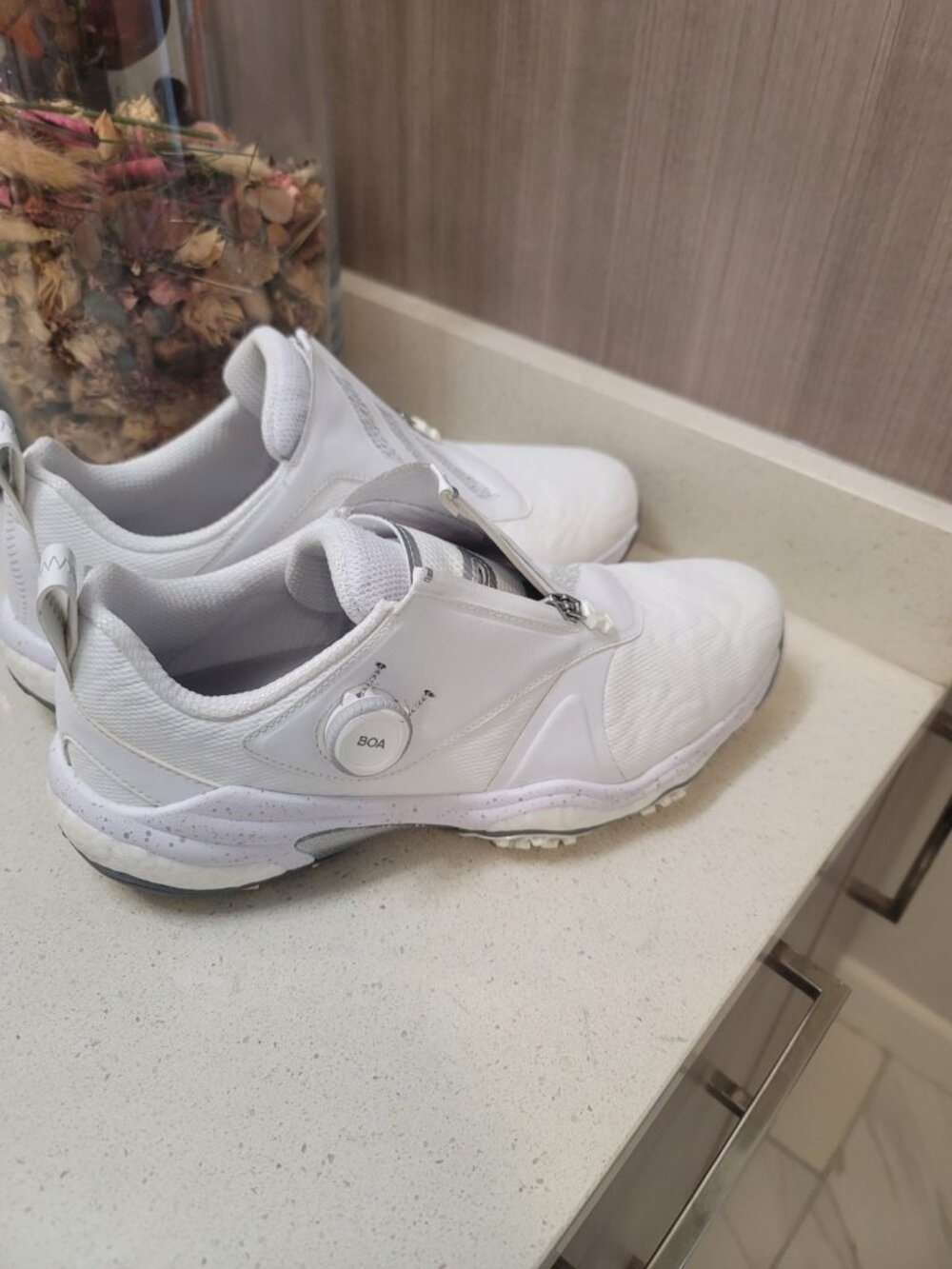 Adidas CodeChaos BOA 25 Spikeless Golf Shoes Cloud White Men's Size 10 - Picture 6 of 10